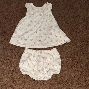 White and Pink Floral Diaper Covers Accessories